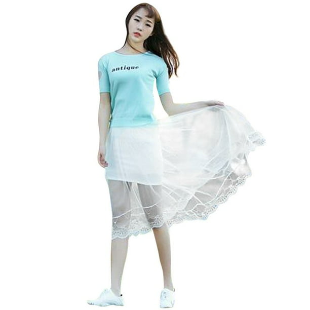 Women High Waist Sheer Gauze Mesh Tulle Lace Dots Gothic Long Maxi Skirt ZP Women High Waist Sheer Gauze Mesh Tulle Lace Dots Gothic Long Maxi Skirt ZP